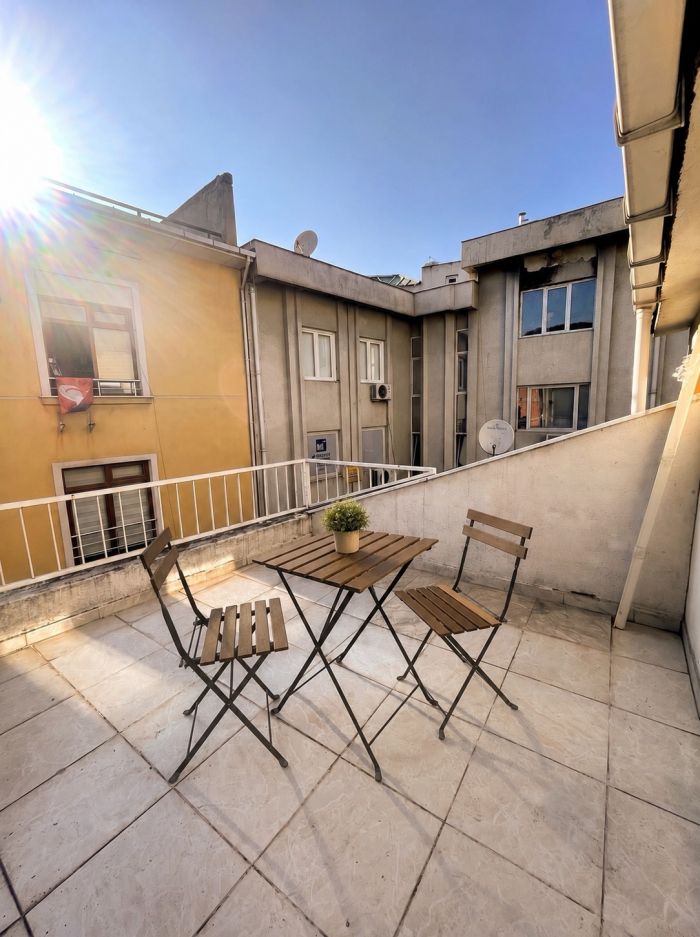 Modern Studio | Private Terrace | Historic Istanbu