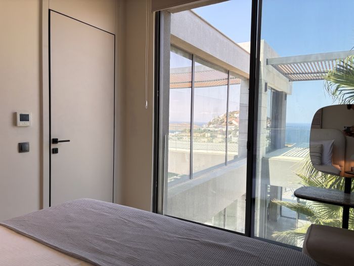Yalıkavak Villa with Pool, Garden & Sea View