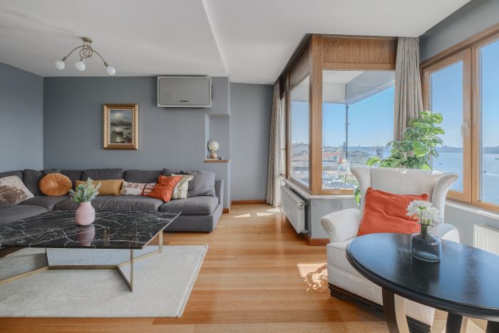 Duplex Flat w Panoramic Bosphorus View and Terrace