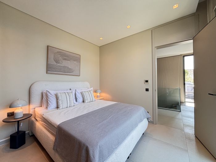 Yalıkavak Villa with Pool, Garden & Sea View