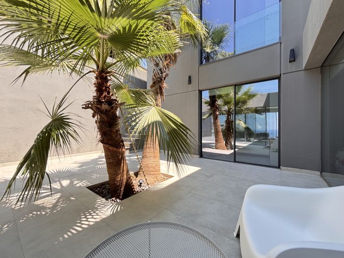 Yalıkavak Villa with Pool, Garden & Sea View