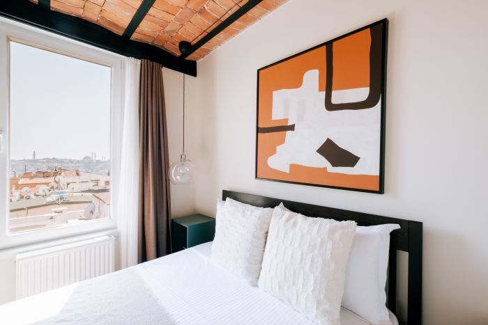 Luxury Flat Next to Galata and Metro w City View