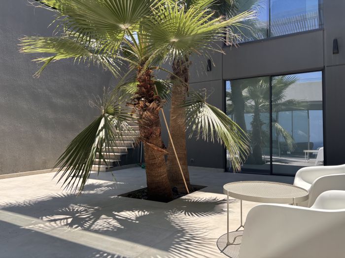 Yalıkavak Villa with Pool, Garden & Sea View