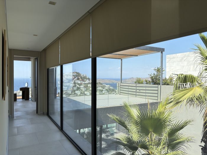 Yalıkavak Villa with Pool, Garden & Sea View