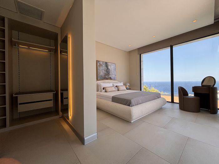 Yalıkavak Villa with Pool, Garden & Sea View