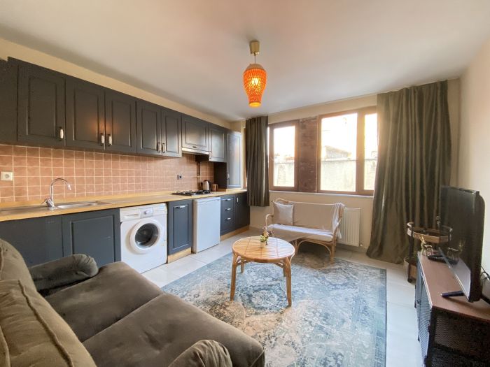 Classic Cozy 1+1 Home in Central Beyoğ