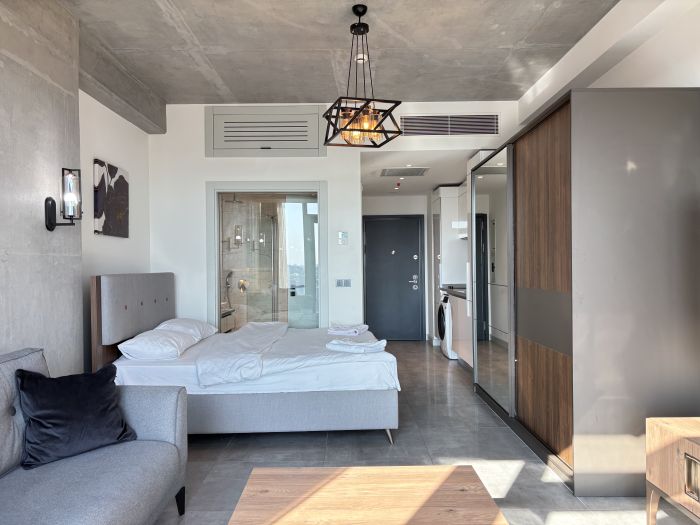 Luxury Studio on the 19th Floor | Queen Bomonti