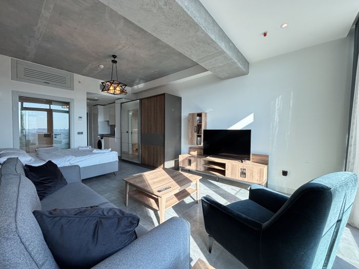 Luxury Studio on the 19th Floor | Queen Bomonti